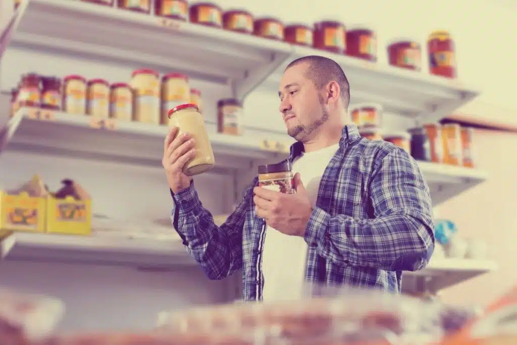 Grocery Shopping Peanut Butter Photo Credit Canva Pro Stock Image