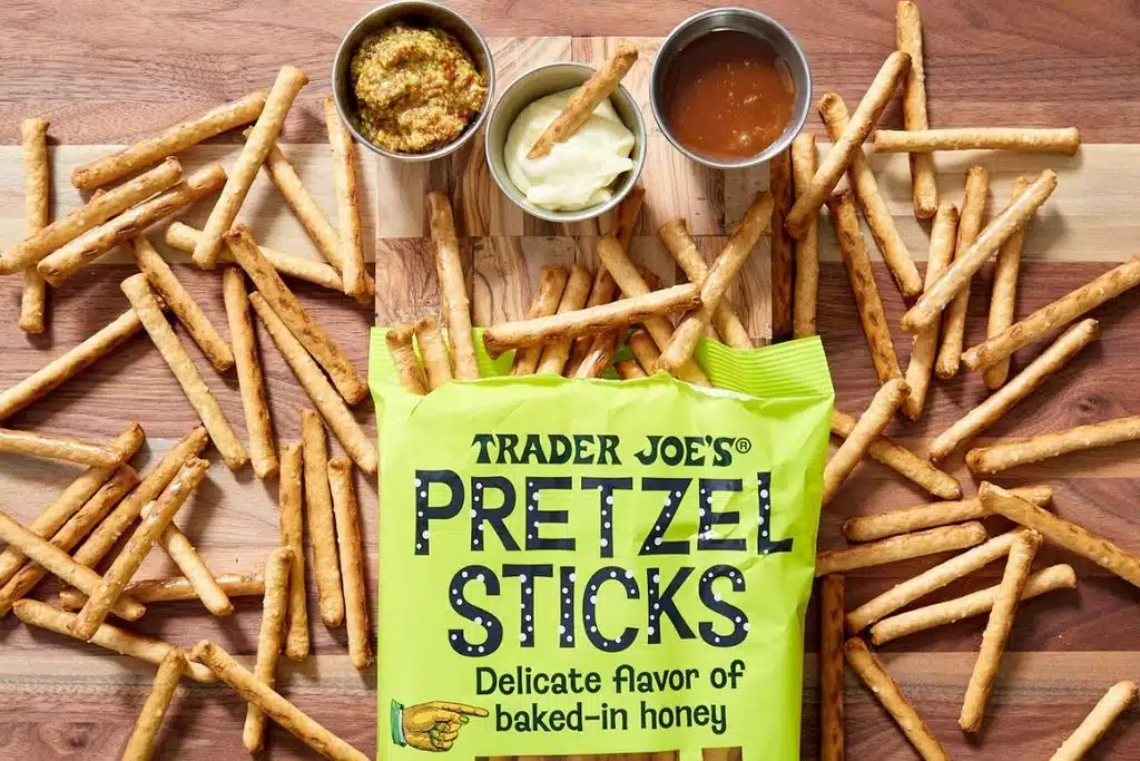 Trader Joes pretzel sticks Photo Credit Trader Joes