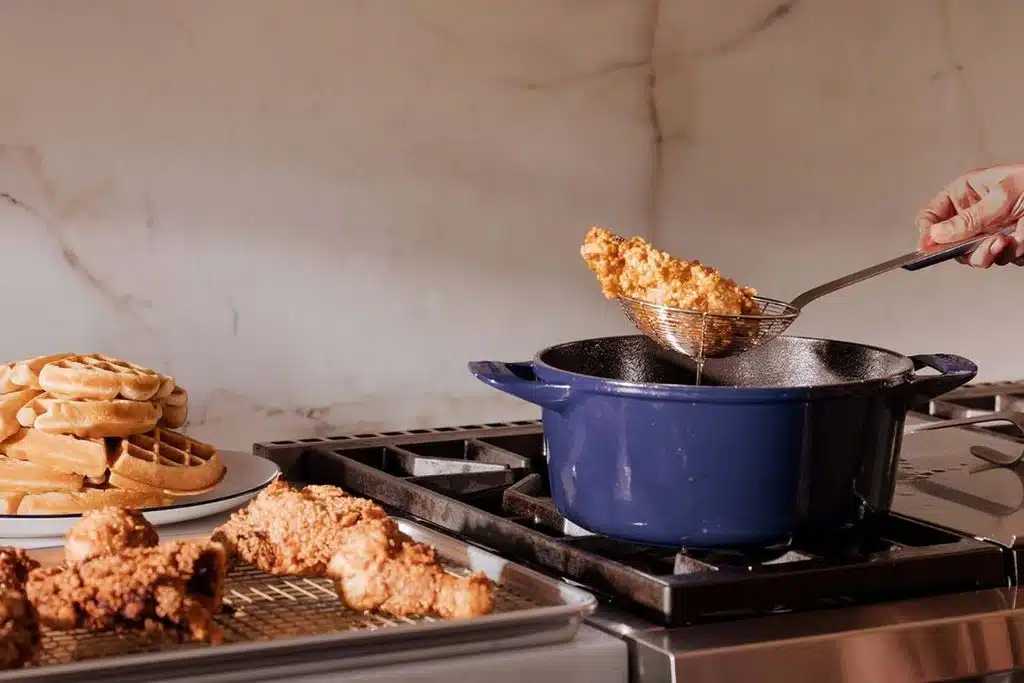 Dutch Oven Deep Frying Photo Credit Made In