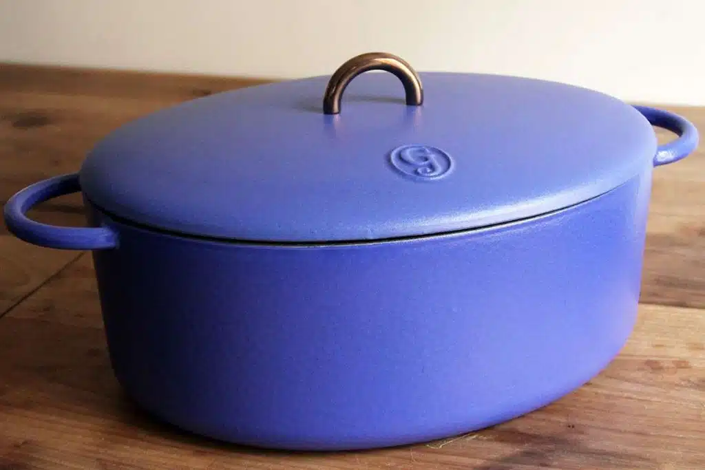 Great Jones Dutch Oven Blue Photo Credit Spruce eats