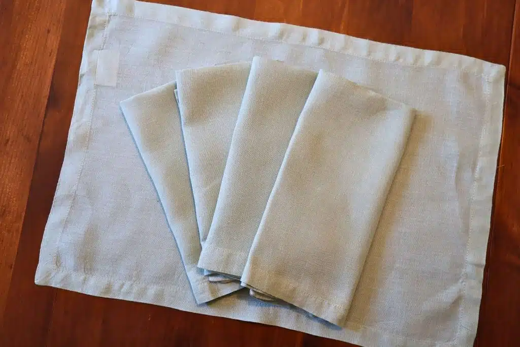 Napkins together from Year & Day Photo Credit Inspiring Savings