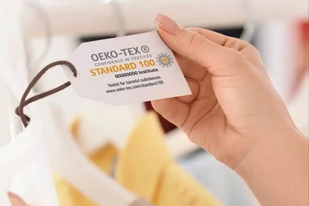 Oeko Tex certified Photo Credit Go Go Nano