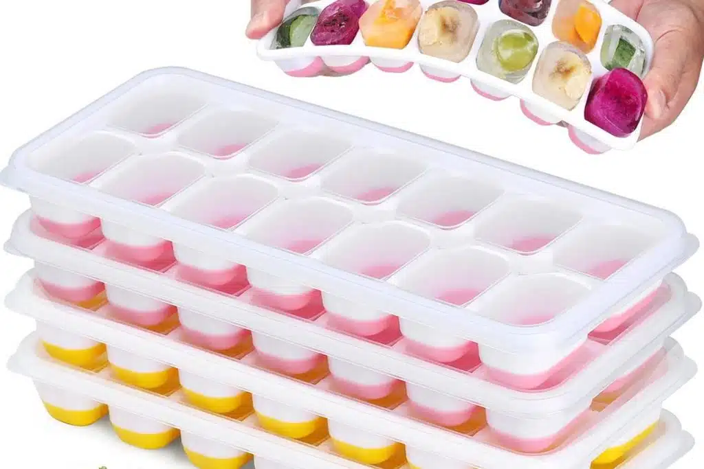 Ice cube tray treats Photo Credit In The Wash